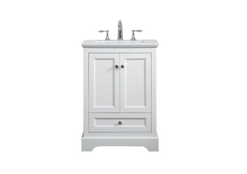 Ellington 24" Single White Bathroom Vanity (VF15524WH)