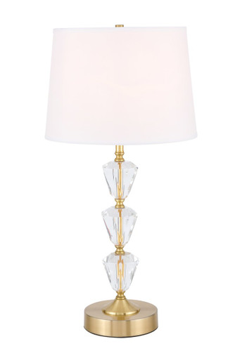 Mae 1 Light Brass Table Lamp (TL3029BR)