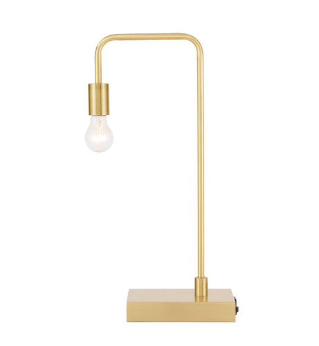 Marceline 1 Light Brass Table Lamp (TL3048BR)