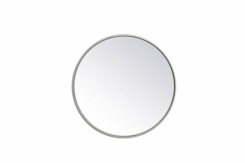 Monet Silver Round Mirror (MR4821S)