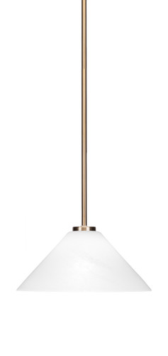 Atlas 1 Light Mini Pendant In New Age Brass (4501-NAB-2121)