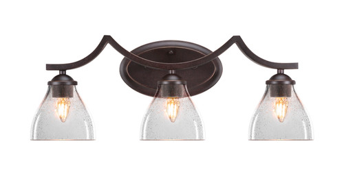 Zilo 3 Light Vanity Light In Dark Granite (553-DG-4760)