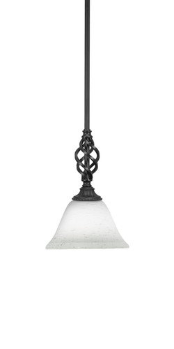 Elegante 1 Light Mini Pendant In Matte Black (80-MB-311)