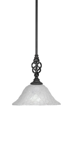 Elegante 1 Light Mini Pendant In Matte Black (80-MB-431)