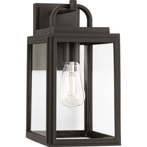 Grandbury Collection One-Light Transitional Antique Bronze Outdoor Wall Lantern with DURASHIELD (P560175-020)