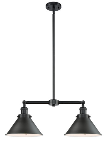 Briarcliff 2 Light Island Light In Oil Rubbed Bronze (209-Ob-M10-Ob)