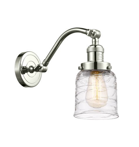 Bell 1 Light Sconce In Polished Nickel (515-1W-PN-G513)