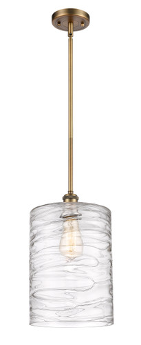 Cobbleskill 1 Light Mini Pendant In Brushed Brass (516-1S-BB-G1113-L)