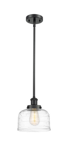 Bell 1 Light Mini Pendant In Matte Black (916-1S-BK-G713)