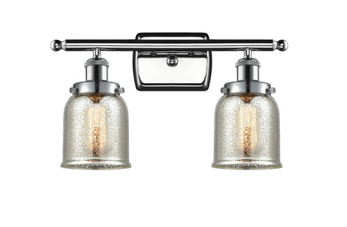 Bell 2 Light Vanity In Polished Chrome (916-2W-PC-G58)