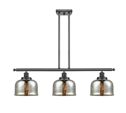 Bell 3 Light Island In Matte Black (916-3I-BK-G78)