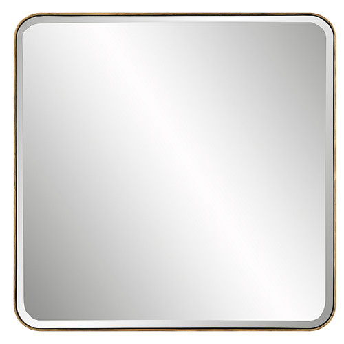 Hampshire Square Gold Mirror (09794)