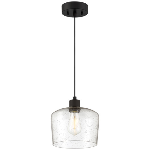Port Nine Chardonnay Matte Black Chardonnay LED Pendant (63141LEDDLP-MBL/SDG)