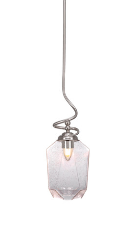 Capri 1 Light Pendant In Brushed Nickel (900-BN-4460)