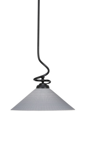 Capri 1 Light Pendant In Matte Black (900-MB-4012)