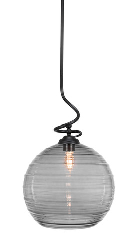 Capri 1 Light Pendant In Matte Black (900-MB-5142)