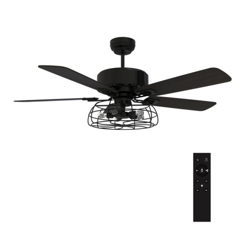 Maverick 52" Black Ceiling Fan With Light Kit (VC525G1-L20-B5-1)