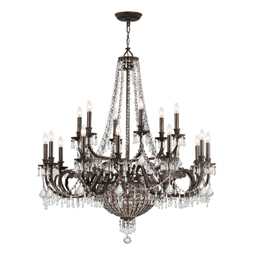 Vanderbilt 23 Light Bronze Chandelier (5169-EB-CL-MWP)