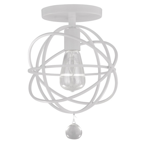 Solaris 1 Light White Semi-Flush (9220-WW_CEILING)
