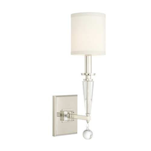 Paxton 1 Light Polished Nickel Sconce (8101-PN)