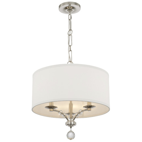 Mirage 3 Light Nickel Mini Chandelier (8005-PN)