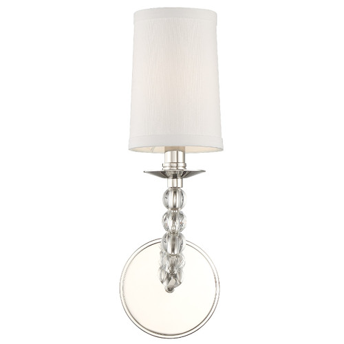 Mirage 1 Light Polished Nickel Sconce (8011-PN)