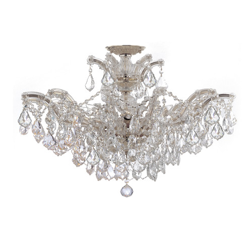 Maria Theresa 6 Light Chrome Semi Flush (4439-CH-CL-SAQ_CEILING)