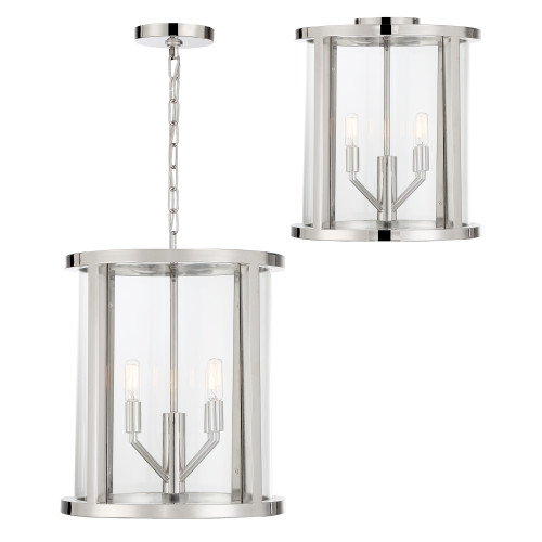 Libby Langdon 4 Light Polished Nickel Semi-Flush (DEV-B8004-PN_CEILING)