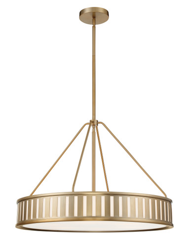 Kendal 6 Light Vibrant Gold Pendant (KEN-8306-VG)