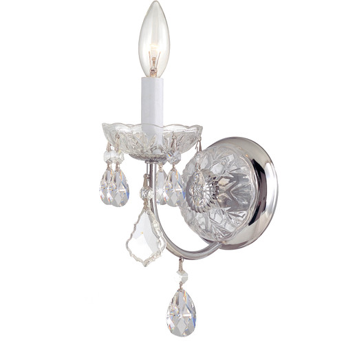 Imperial 1 Light Polished Chrome Sconce (3221-CH-CL-MWP)
