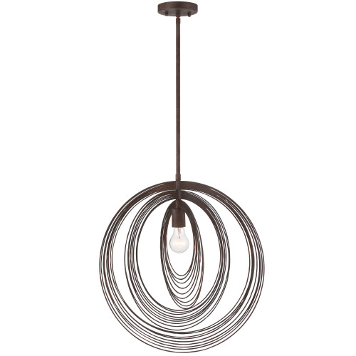 Doral 1 Light Forged Bronze Pendant (DOR-B7711-FB)