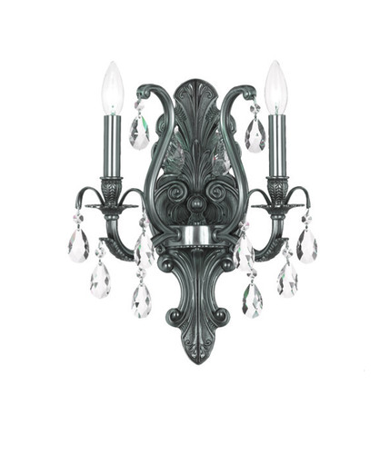 Dawson 2 Light Pewter Sconce (5563-PW-CL-S)