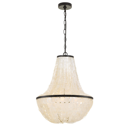 Brielle 6 Light Dark Bronze Chandelier (BRI-3006-DB)