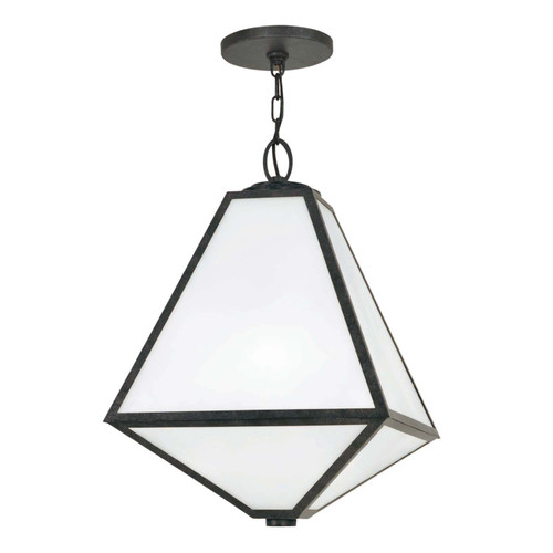 Brian Patrick Flynn for Crystorama Glacier 3 Light Black Charcoal Outdoor Chandelier (GLA-9705-OP-BC)