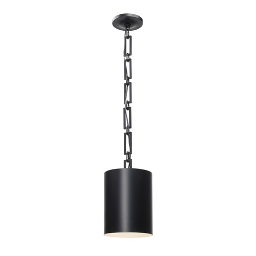 Brian Patrick Flynn 1 Light Black & White Mini Chandelier (8680-MK-WH)