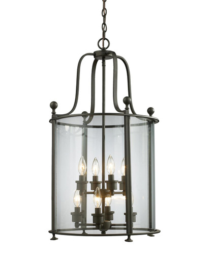 Wyndham 8 Light Pendant in Bronze (135-8)