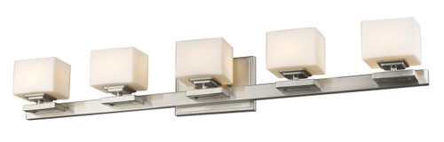 Cuvier 5 Light Vanity In Brushed Nickel (1914-5V-BN-LED)