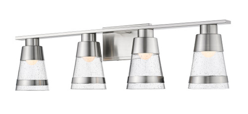 Ethos 4 Light Vanity in Brushed Nickel (1922-4V-BN-LED)