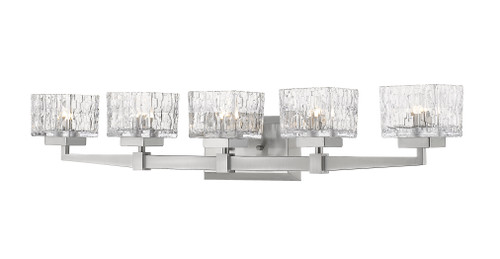 Rubicon 5 Light Vanity in Brushed Nickel (1927-5V-BN)