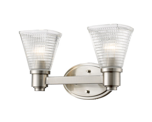 Intrepid 2 Light Vanity in Brushed Nickel (449-2V-BN)