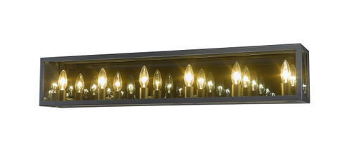 Infinity 6 Light Vanity in Misty Charcoal (802-6V-MC)