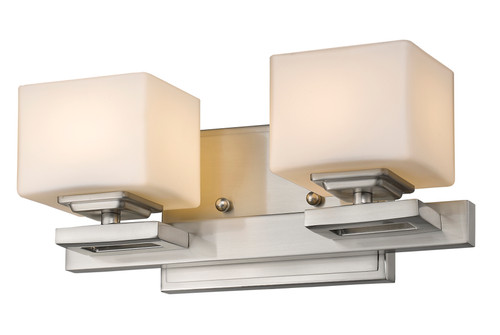 Cuvier 2 Light Vanity In Brushed Nickel (1914-2V-BN)