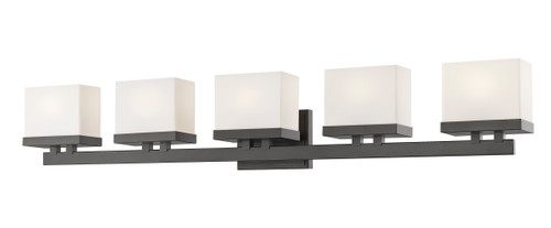 Rivulet 5 Light Vanity in Bronze (1919-5V-BRZ-LED)