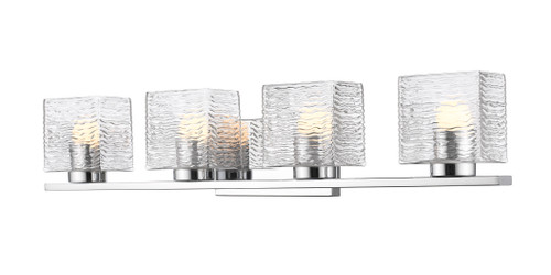 Barrett 4 Light Vanity in Chrome  (336-4V-CH-LED)