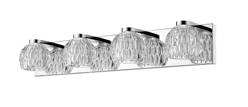 Laurentian 4 Light Vanity in Chrome  (909-4V-LED)