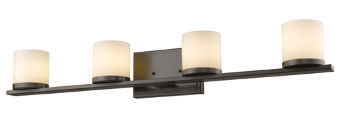 Nori 4 Light Vanity  in Bronze (1912-4V-BRZ-LED)