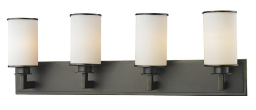 Savannah 4 Light Vanity in Olde Bronze (413-4V)