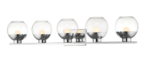 Osono 5 Light Vanity in Chrome  (1924-5V-CH-LED)