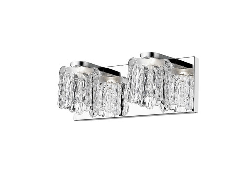 Tempest 2 Light Vanity in Chrome  (908-2V-LED)