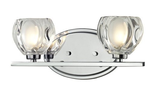 Hale 2 Light Vanity  in Chrome  (3023-2V-LED)